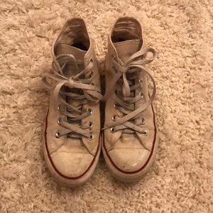 White high top converse